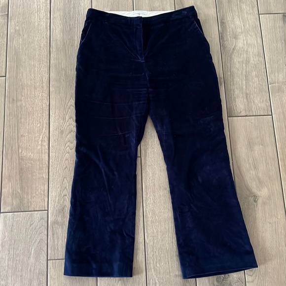 Altuzarra Velvet Blue Pants